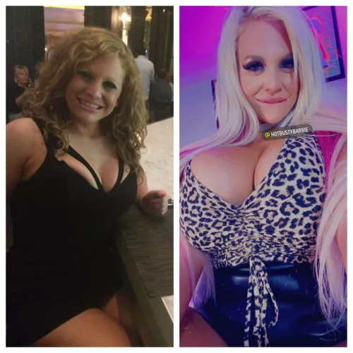 My bimbofication Before and After My bimbofication Before and After