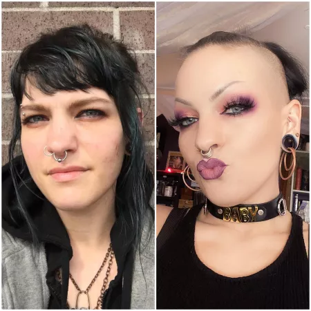 My first post here 🥺👉🏼👈🏼 2016 vs 2021! I’m finally becoming who I always knew I was 😌 a pretty baby My first post here 🥺👉🏼👈🏼 2016 vs 2021! I’m finally becoming who I always knew I was 😌 a pretty baby