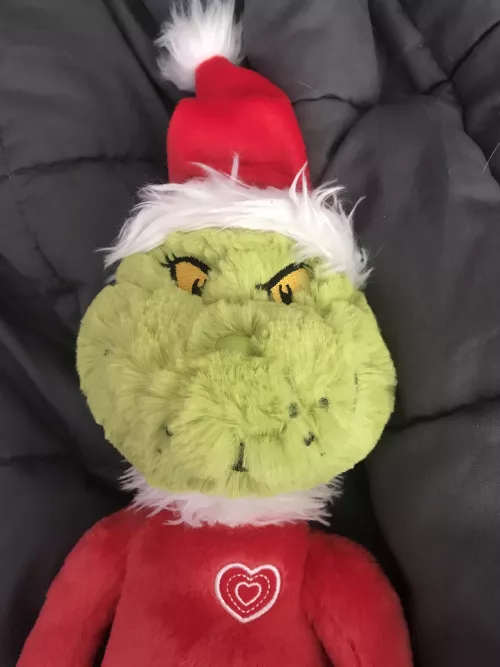 New grinch plush to help w a break up New grinch plush to help w a break up