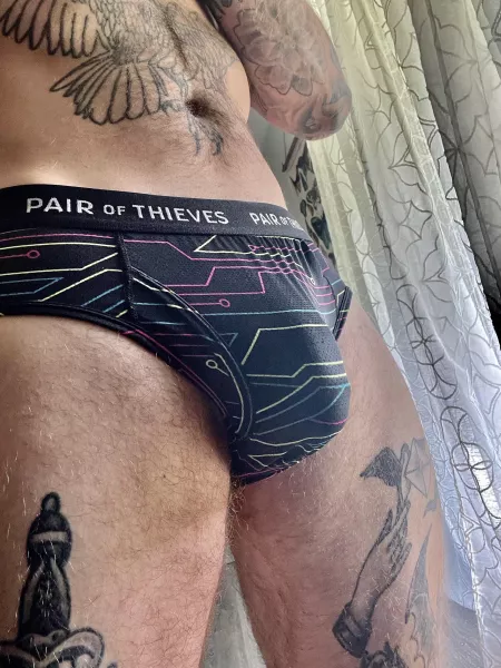 Playing FF14 in my briefs tonight Playing FF14 in my briefs tonight
