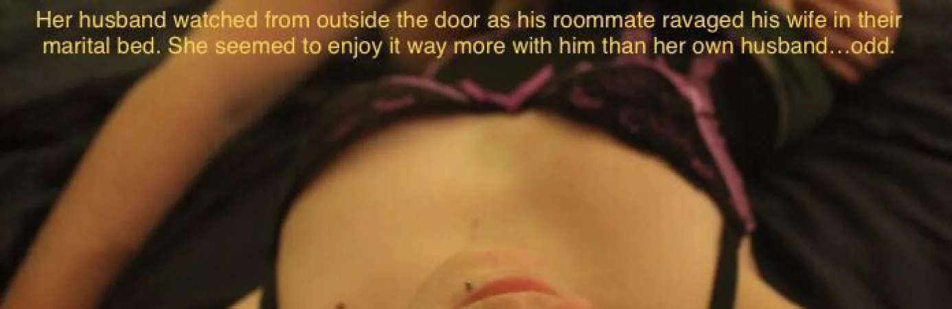 She had multiple orgasms with his roommate… She had multiple orgasms with his roommate…