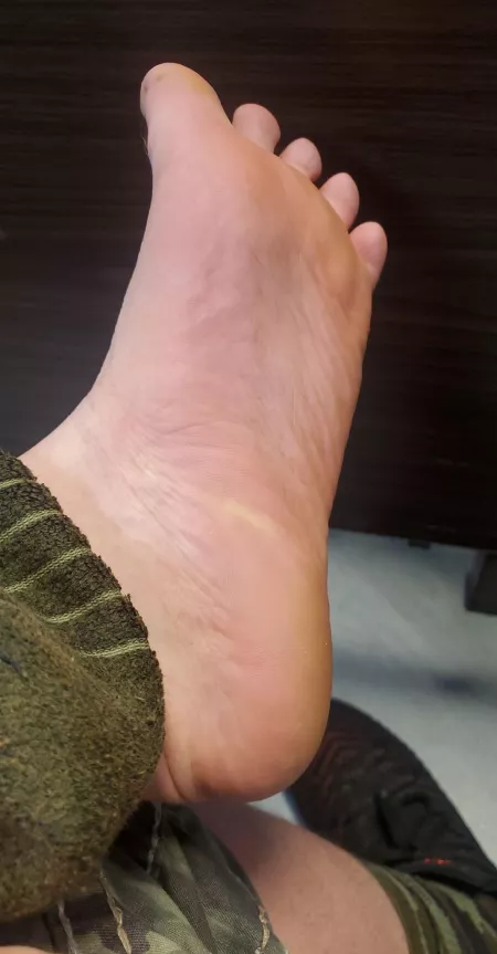 Soles after working in a Warehouse all day Soles after working in a Warehouse all day