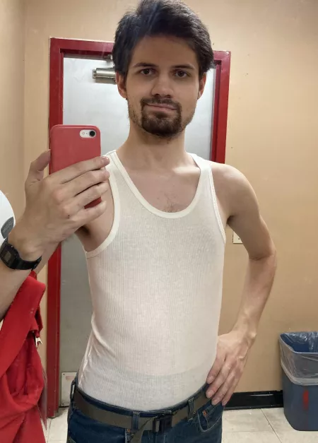 Undershirts are 🔥 Undershirts are 🔥
