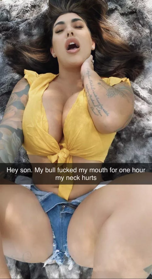 Who did that to my mom? Who did that to my mom?