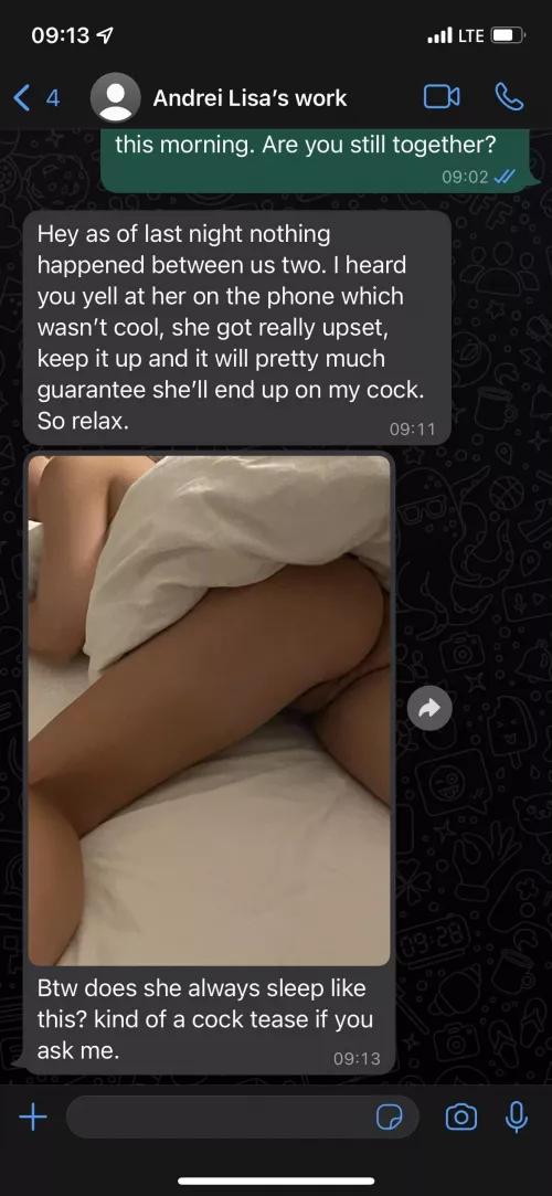 Wifeβs co worker sent this to me this morning. They are on day 2 of their business conference. Wifeβs co worker sent this to me this morning. They are on day 2 of their business conference.