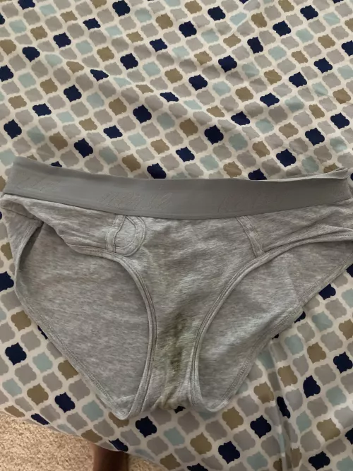 Wife’s panties before leaving for the weekend Wife’s panties before leaving for the weekend
