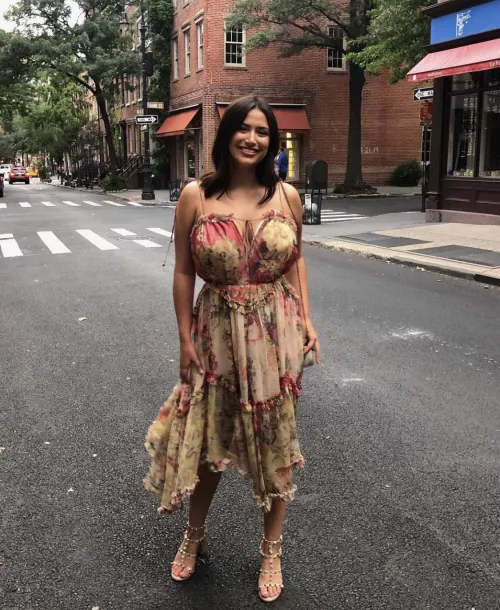 Even a Loose Dress Can’t Hide Them Even a Loose Dress Can’t Hide Them