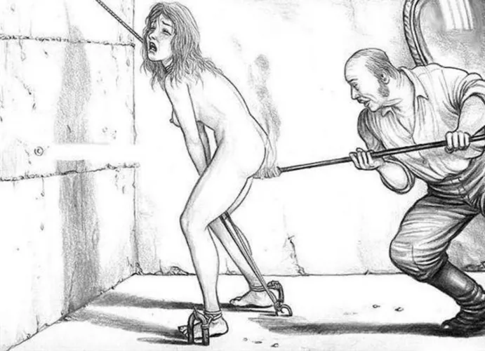 Need to be punished like this for running away Need to be punished like this for running away