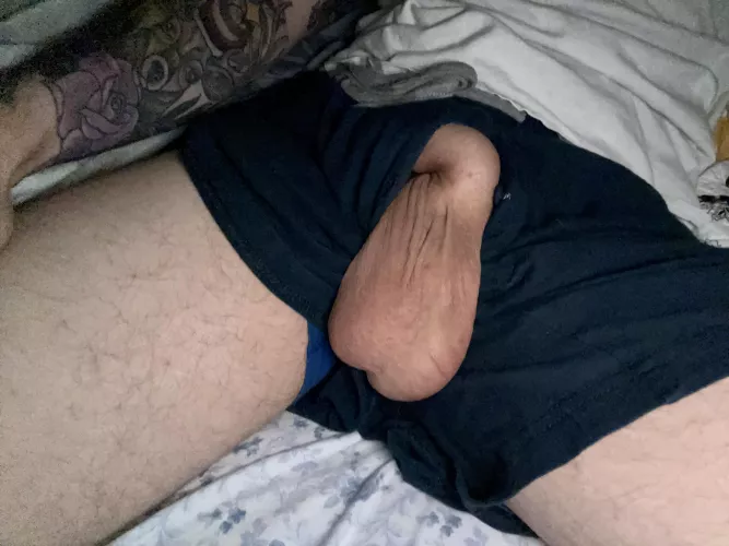 Thought I felt air down there! Thought I felt air down there!