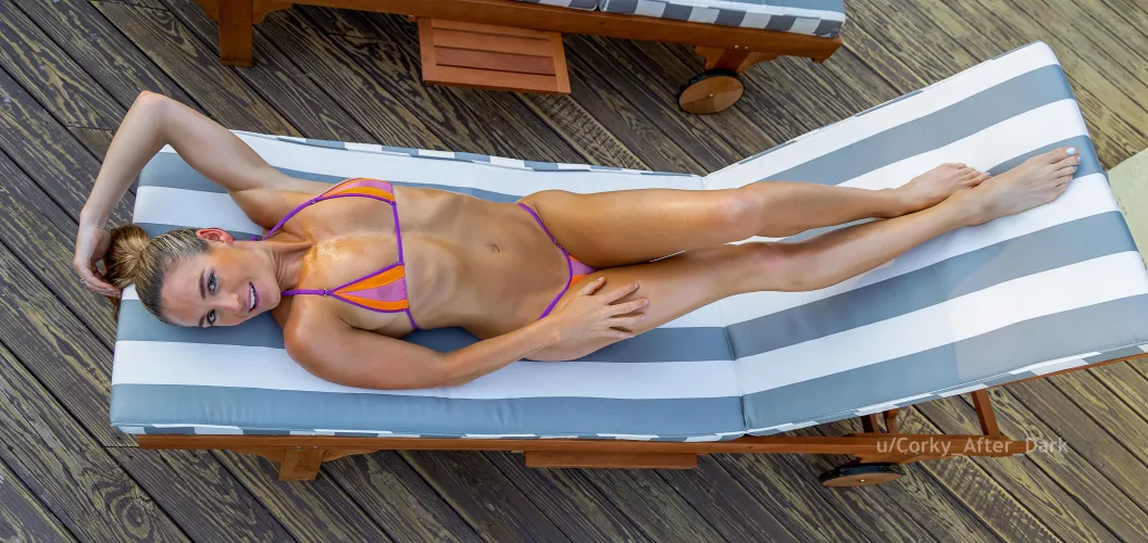 When a bikini canβt get smaller, you have to go see-through. When a bikini canβt get smaller, you have to go see-through.