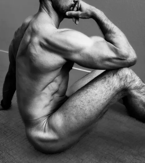 Sitting around naked, thinking about how much I wish I wasn’t sitting alone.