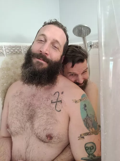 (40s) Showering with my boy