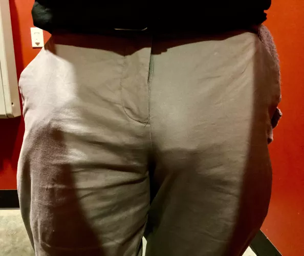 Can’t hide anything in these khakis