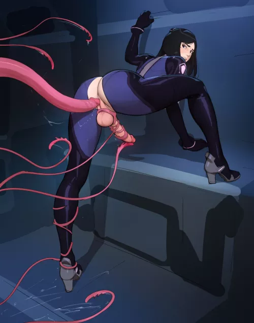 Yuna Trouble With Tentacles (Tarakanovich ) [Original]