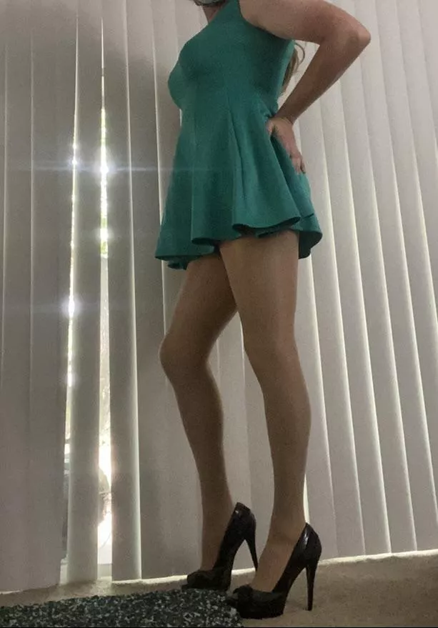 Anyone want to humiliate me for not wearing a cage in this dress?