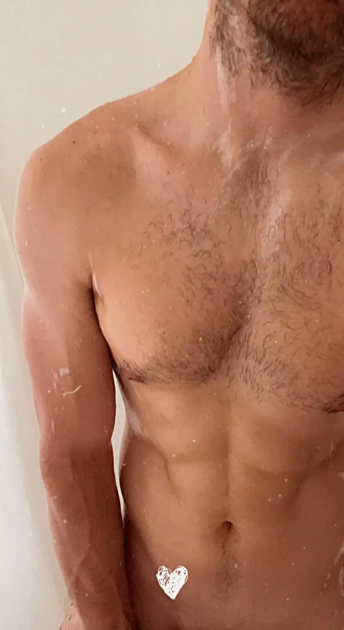 Hope you don’t mind a little soap!