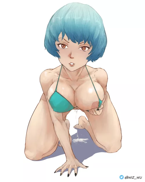 Did you cum inside me?! 🍑💦 [OC] (art by me)