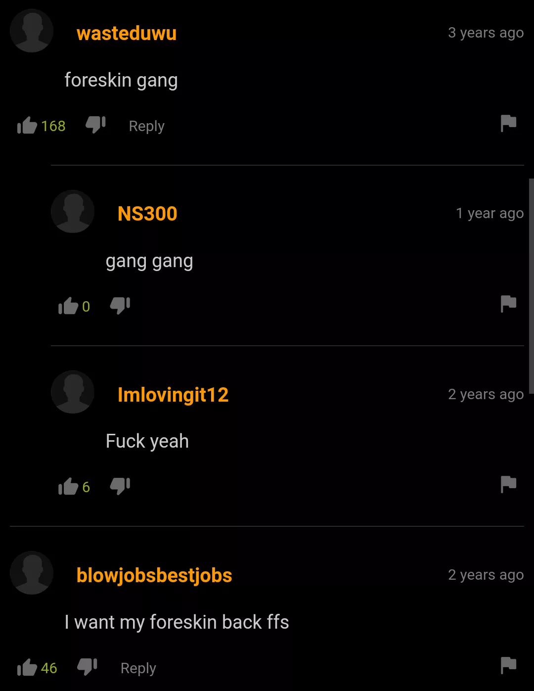 Foreskin Gang Assemble! 💪🏻💪🏻