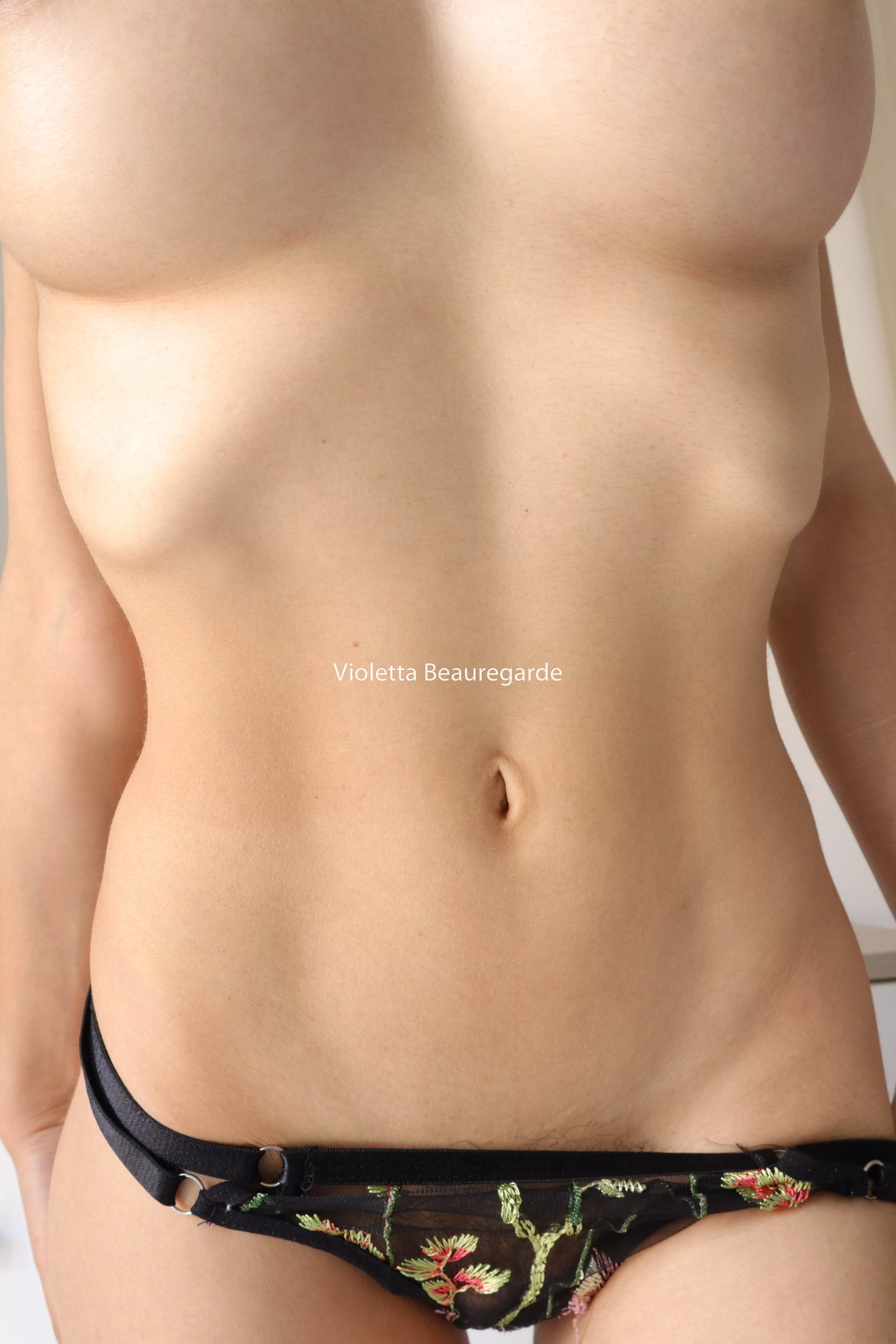 I just wanted to give you a close up of my sexy tummy :)