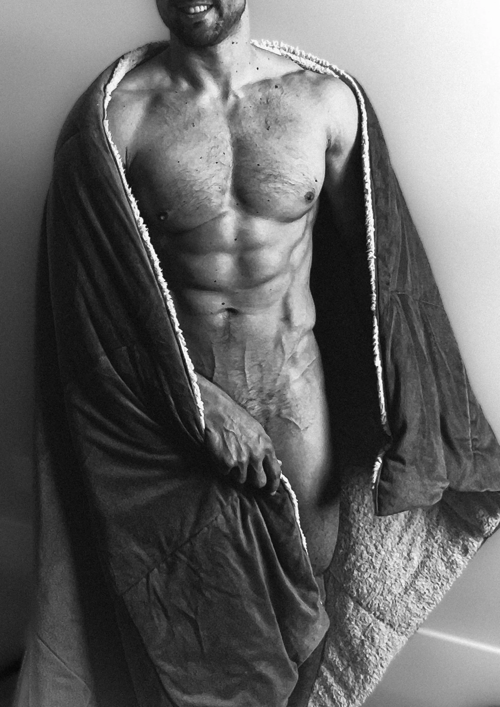 My blanket is so soft and fluffy…and large enough to share. 😏