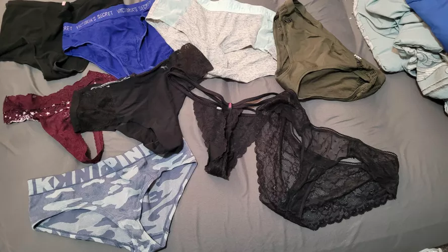 exgf left me a bunch of her panties