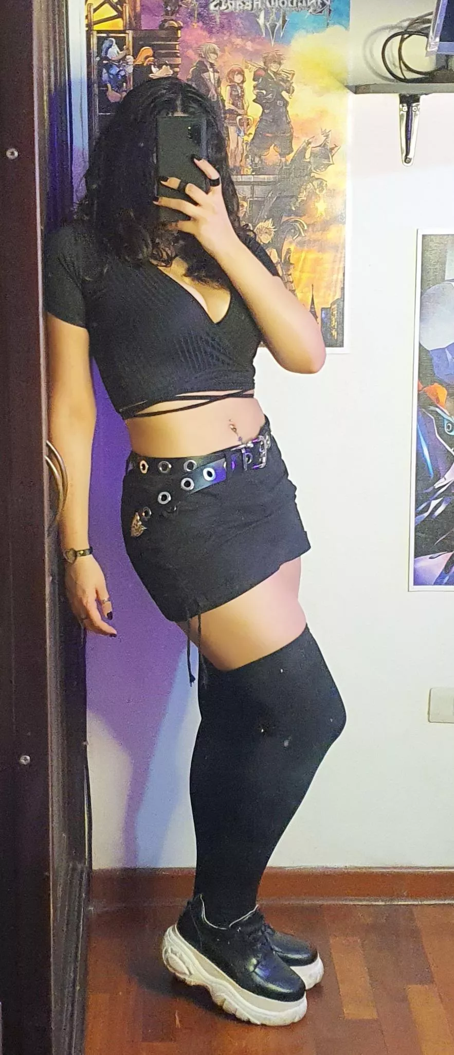 Question is will I ever stop wearing crop tops and the answer is no, never