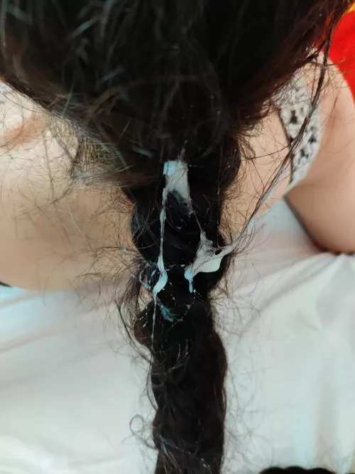 I let my fwb do what he wanted to with my hair :)