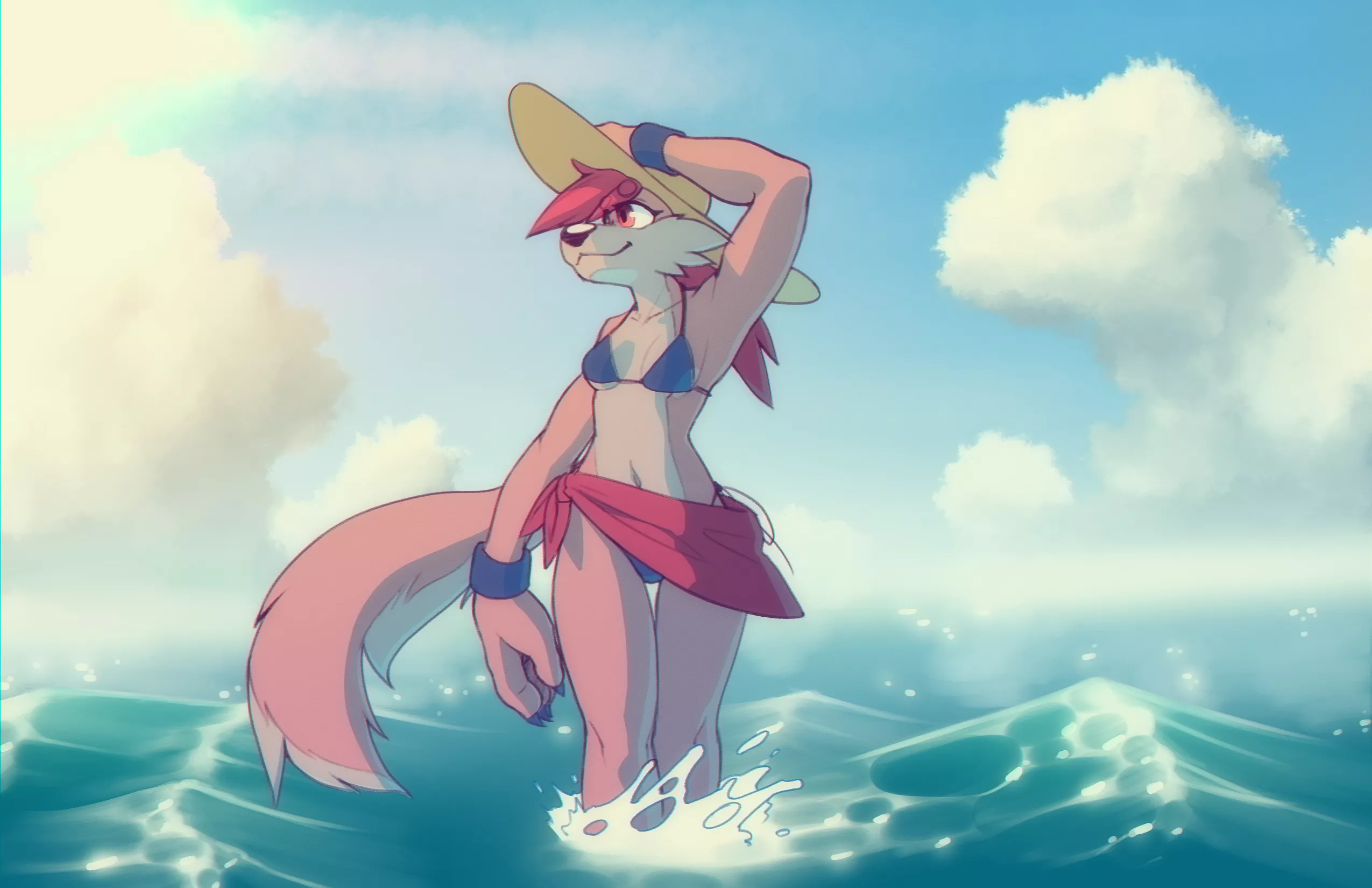 First Day Of Summer (art by me - @GlaireArts on Twitter)