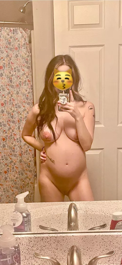 Her favorite part is she can’t get pregnant again 🤷 excited about you being excited