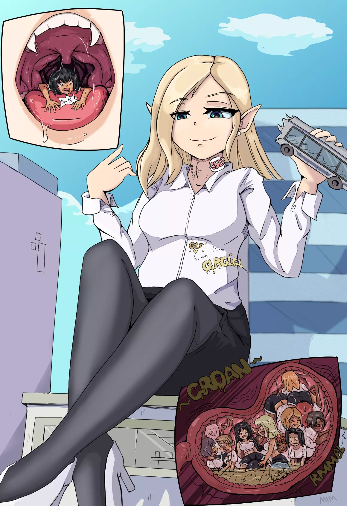 {Image} Elvish Treat (1themainman1) [Oral Vore]