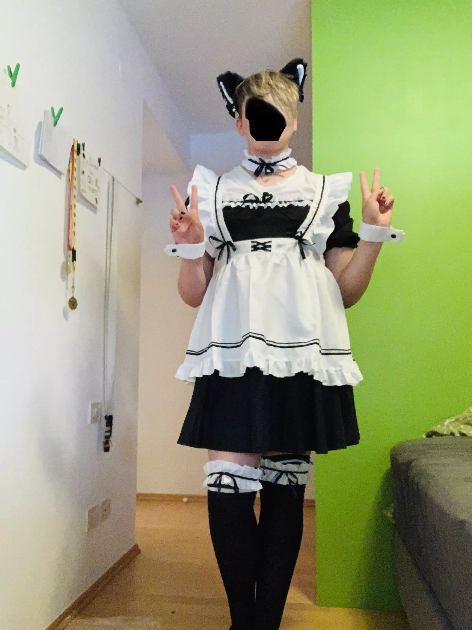 Italian femboy here. Finally got my maiden dress