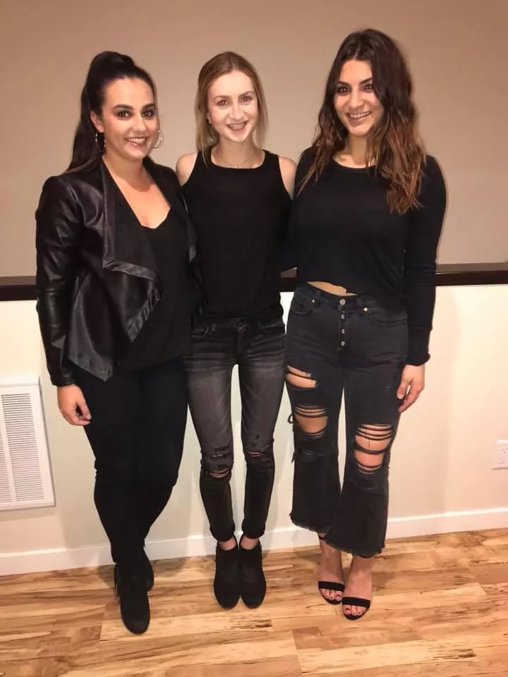 All black