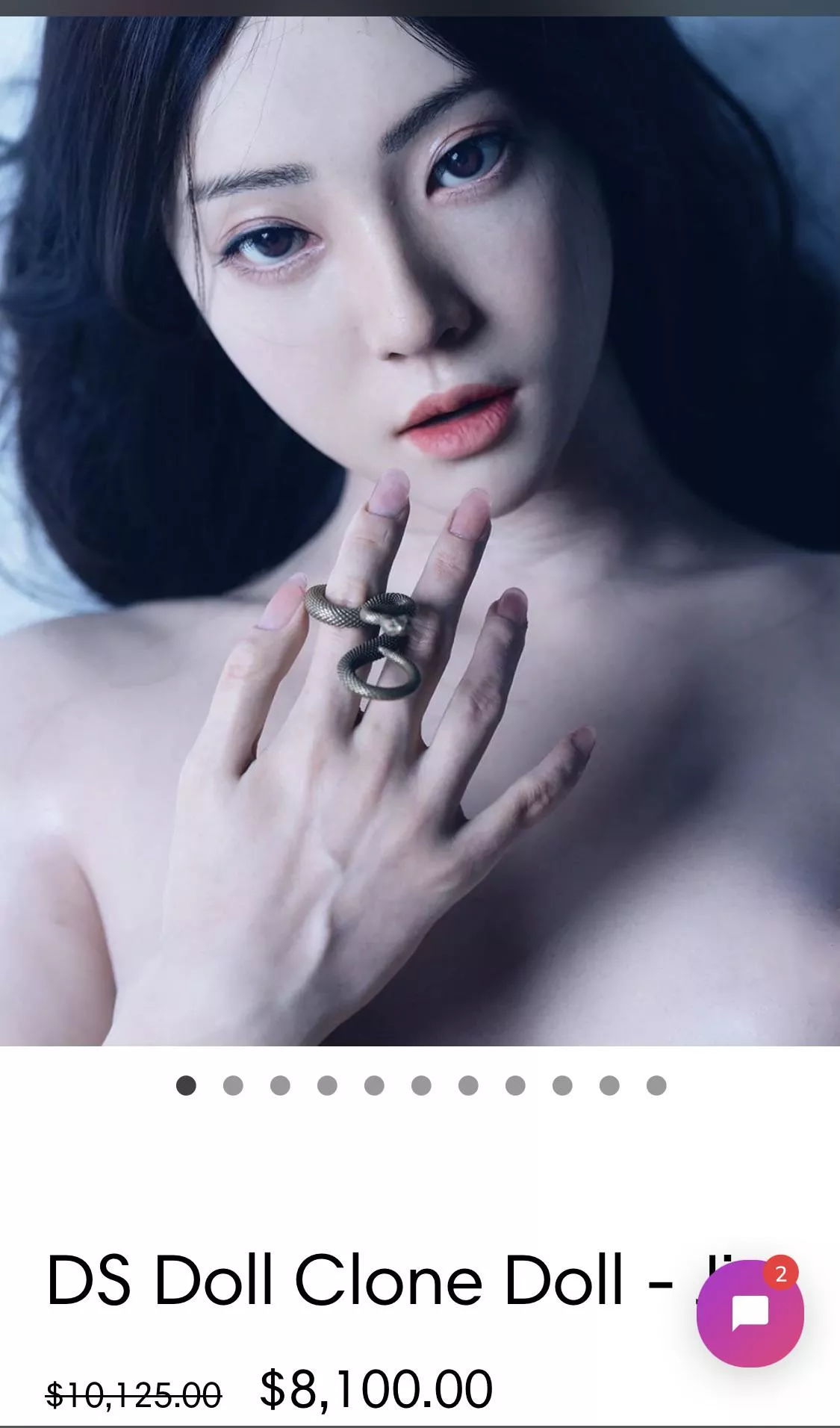 $ 8,100.00 for this doll? ok it's really realistic but it's not worth all that money in my opinion. What do you guys think about it? https://siliconelovers.com/collections/real-love-sex-dolls/products/ds-doll-clone-doll