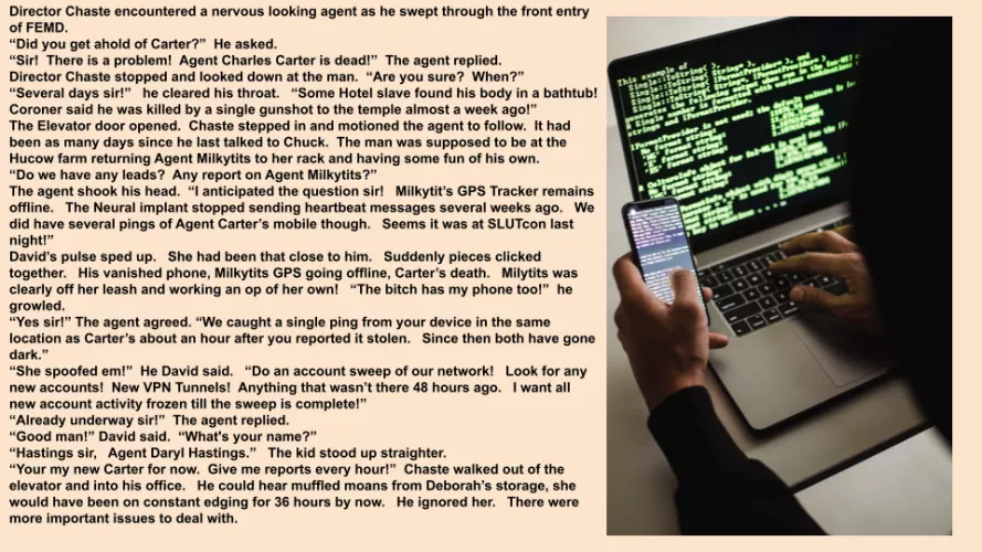 FEMD Director David Chaste learns the depth of his problems.