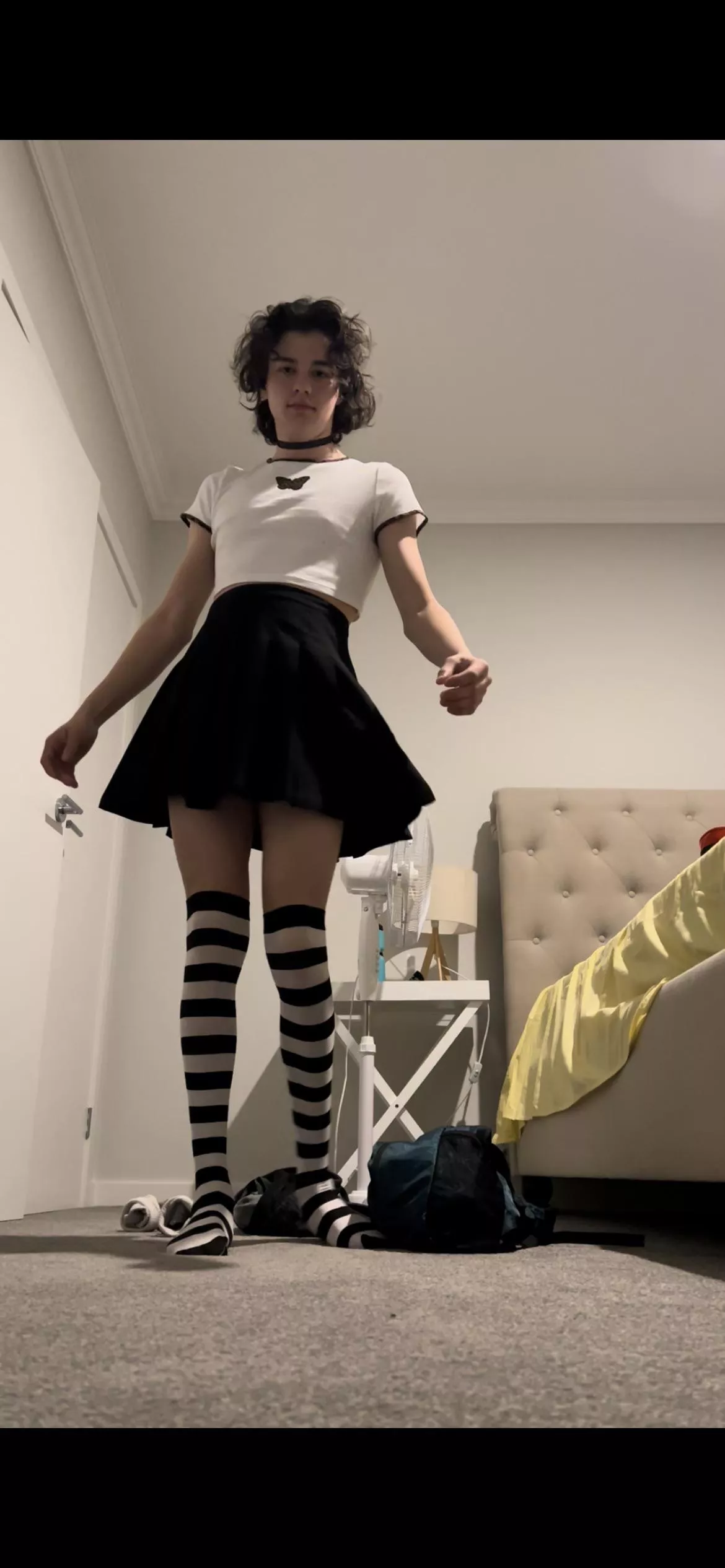 I get so happy when I dress up… can’t wait until I’m out of the closet lol