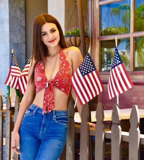 Need a bud to help me celebrate the holiday with Victoria Justice