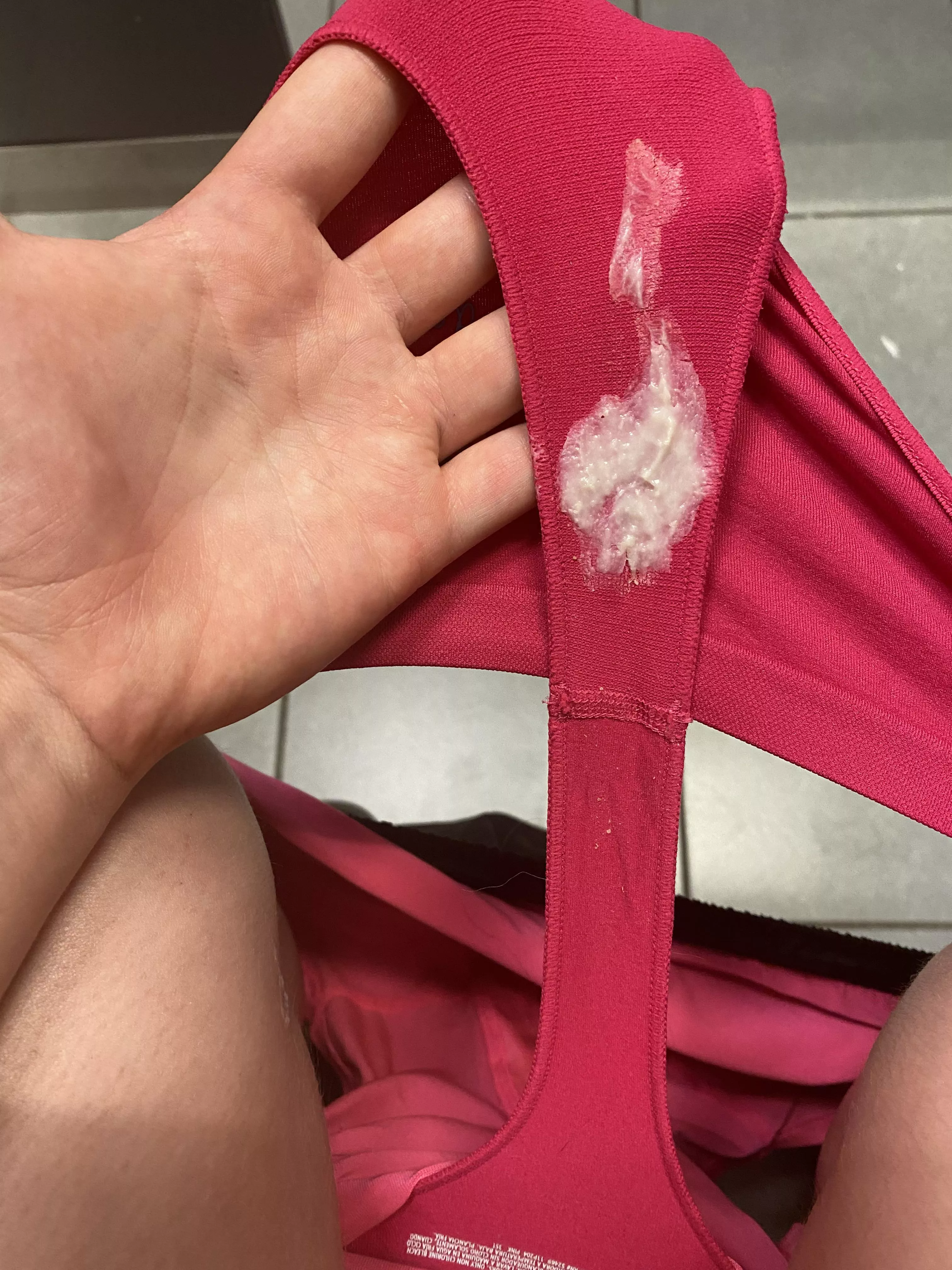 [Selling] custom creamy panties 💦👅 this was ONE day😳 book while the bookings wet-wait I mean good 🙈😂😉