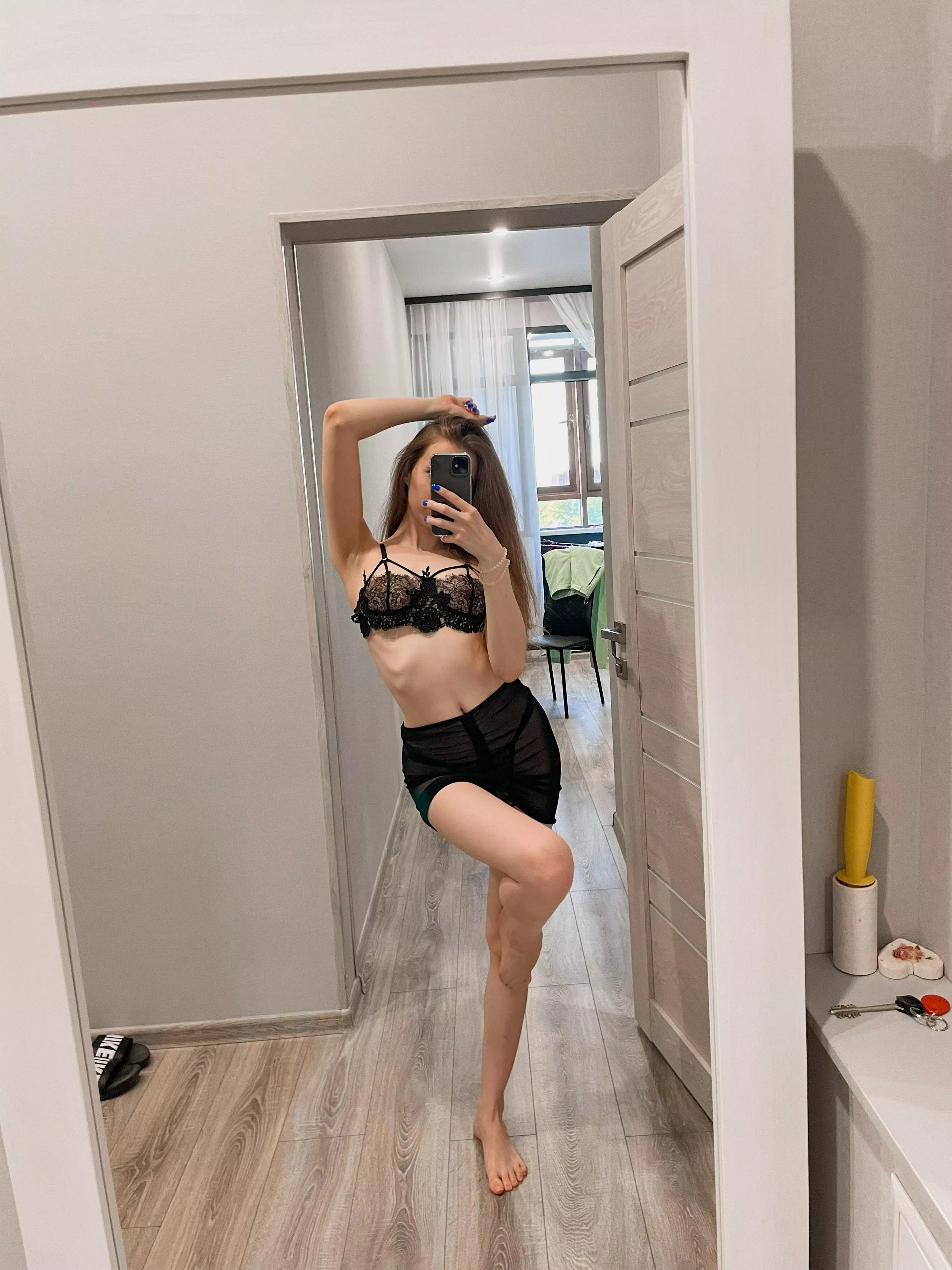 Would you jerk off right now or I need to take it off first?