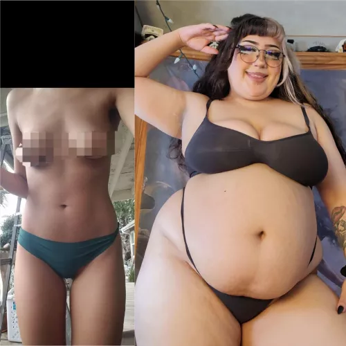 100lbs --> 268lbs 🥴🌭