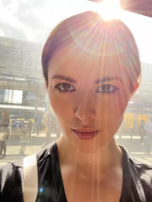 Don't mistake that for a halo. 😈