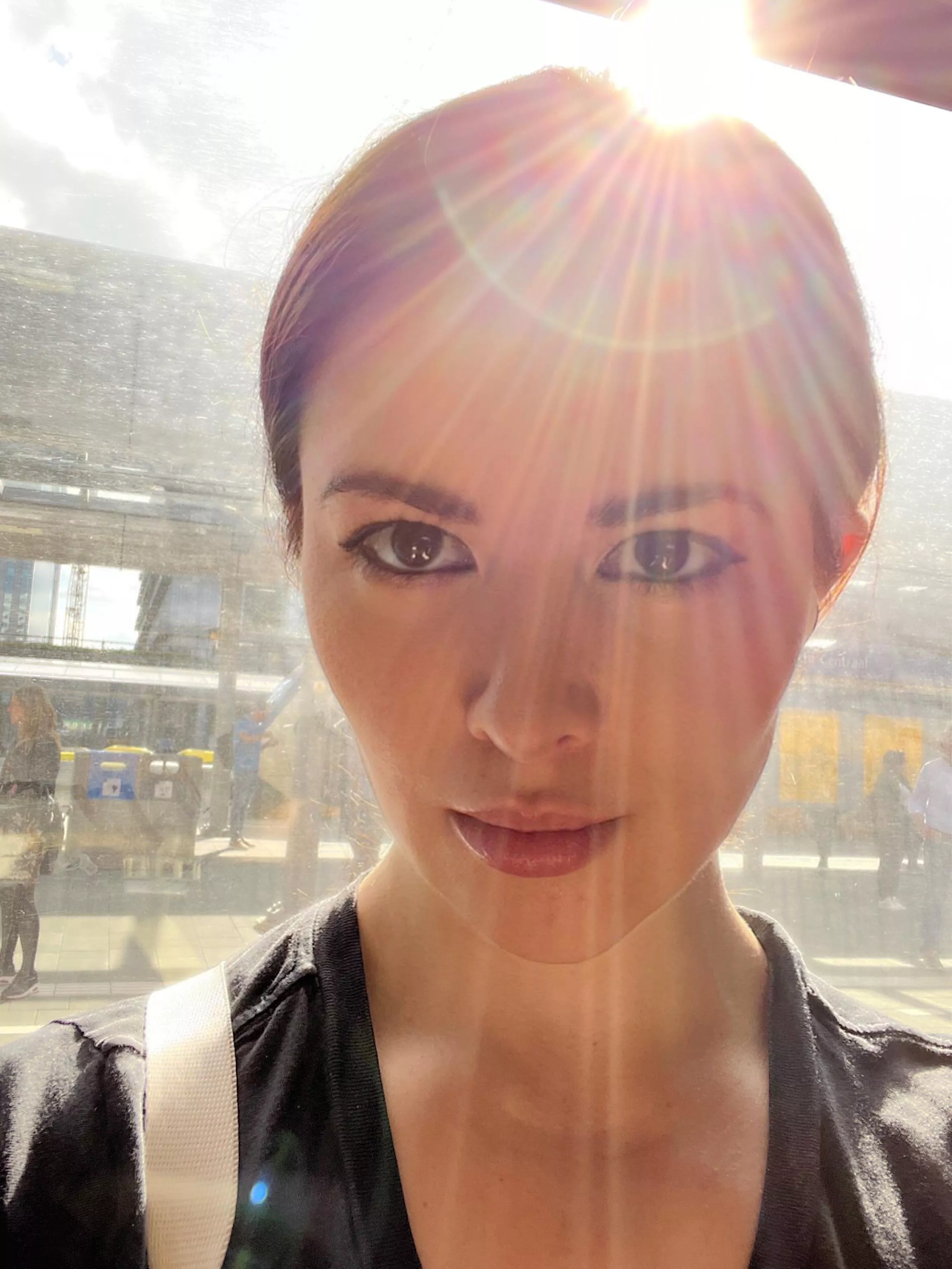 Don't mistake that for a halo. 😈