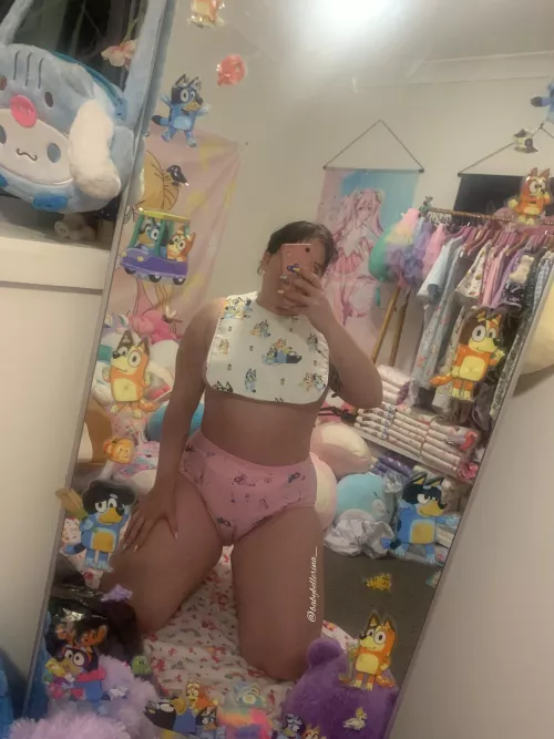 but i’m not a baby! why do i need to wear a bib?