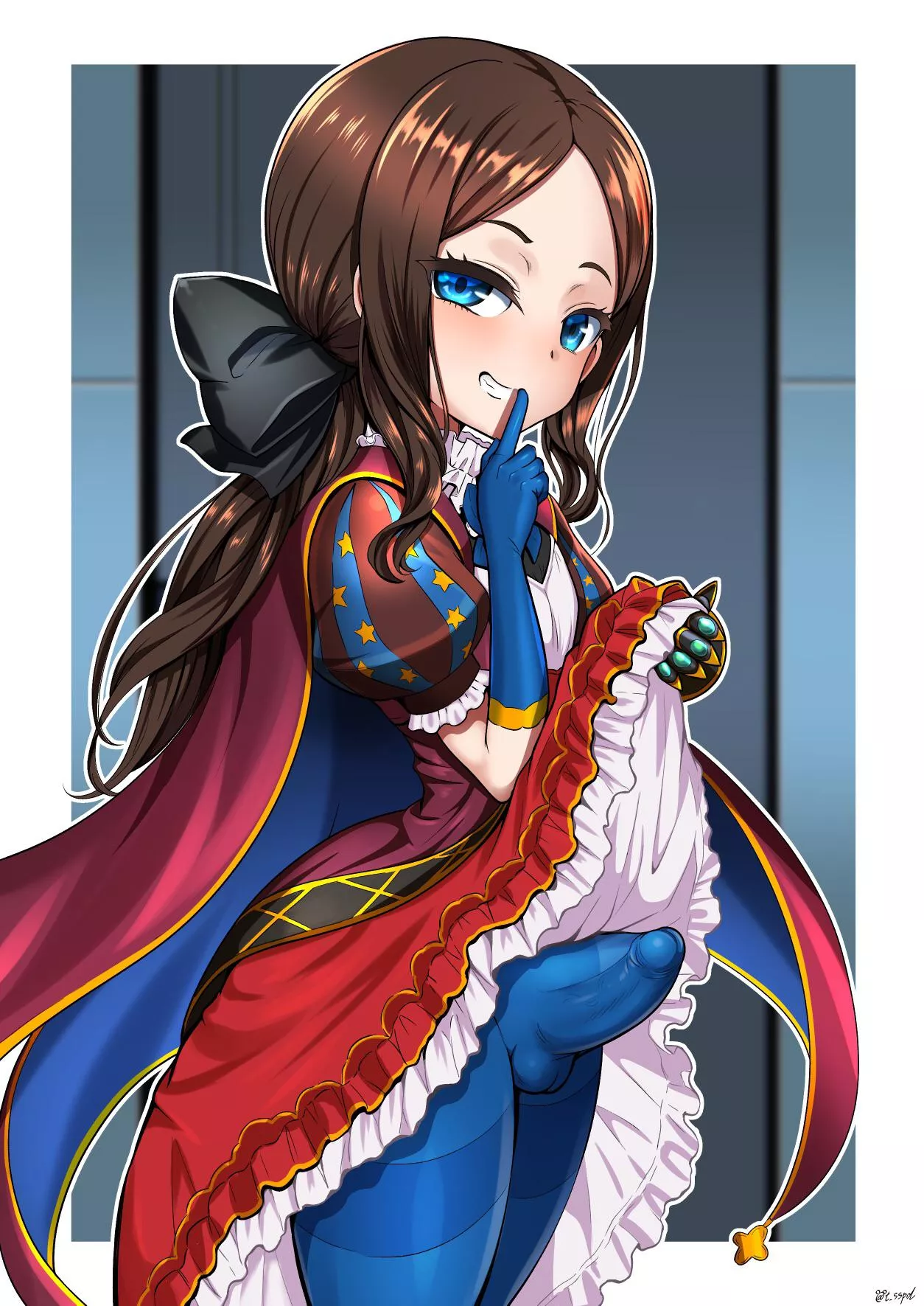 Don’t tell anyone okay (sekai saisoku no panda) [fate/grand order]