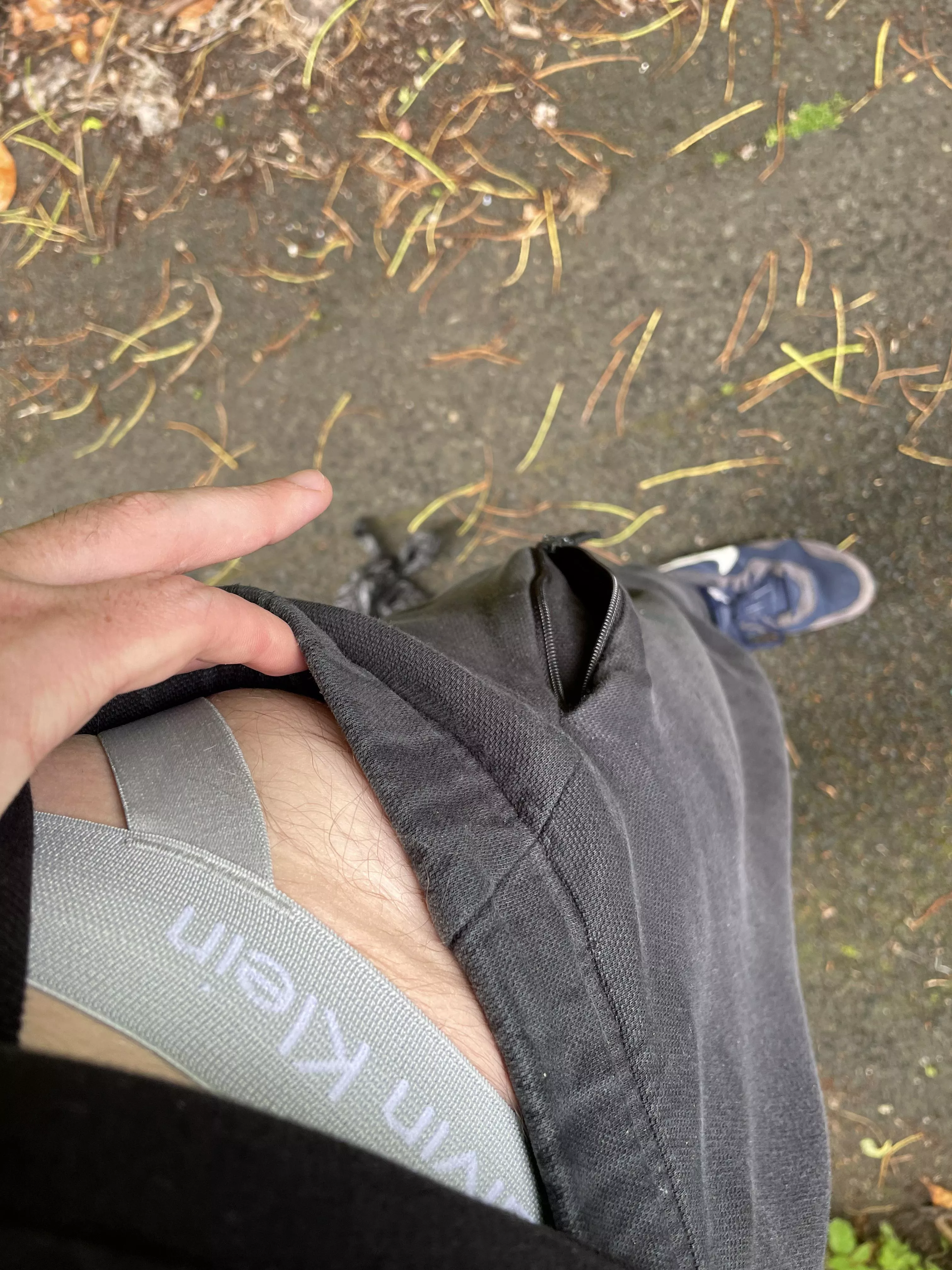 Wearing grey today. (30)