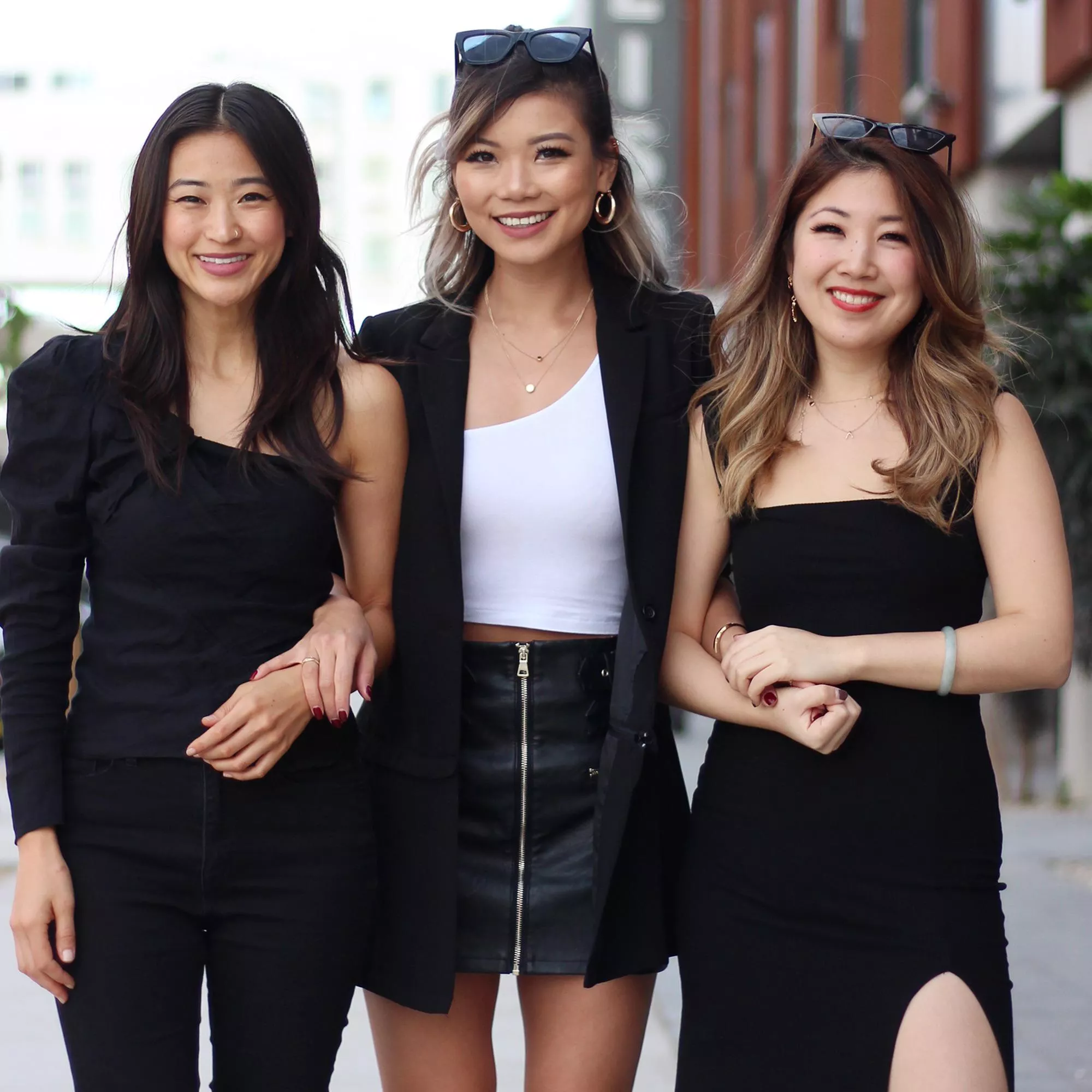 Cute Asian Trio