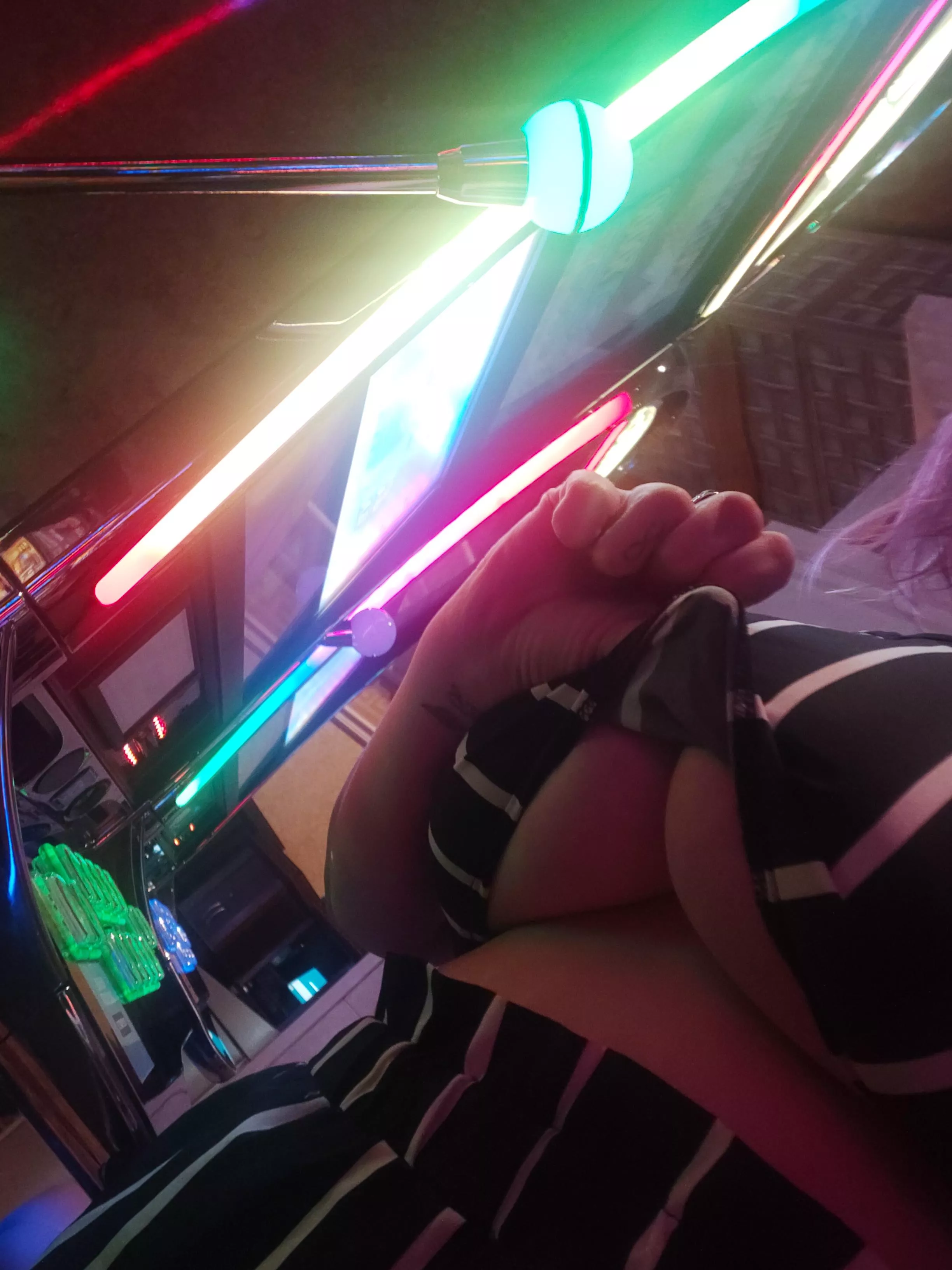 POV: You're visiting the slots and catch a glimpse