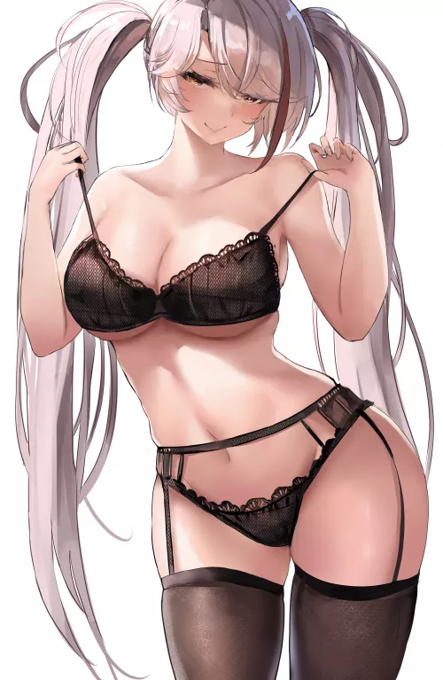 Prinz Eugen in lingerie [Azur Lane]