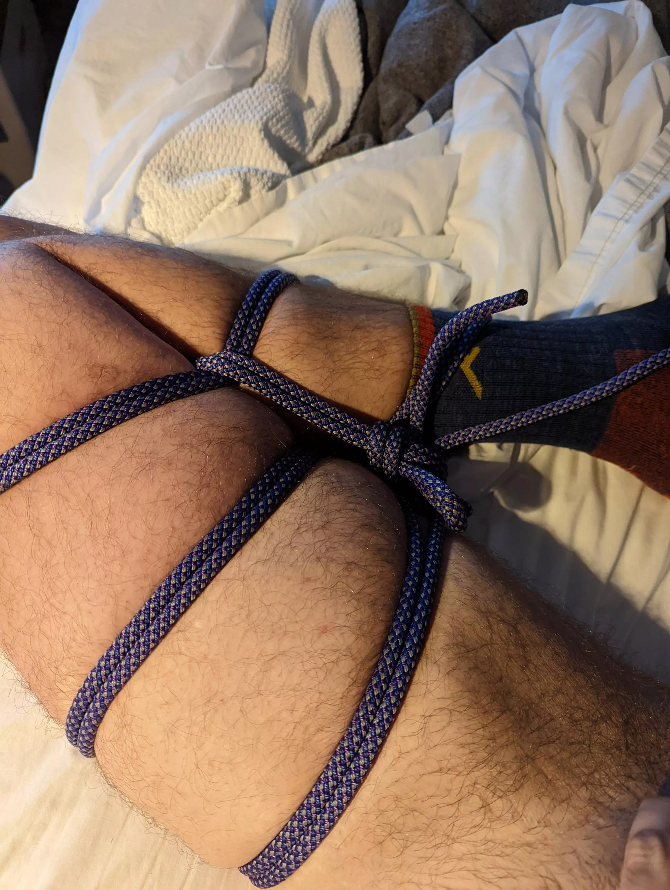 Like tying good climbing rope, would be better on someone else