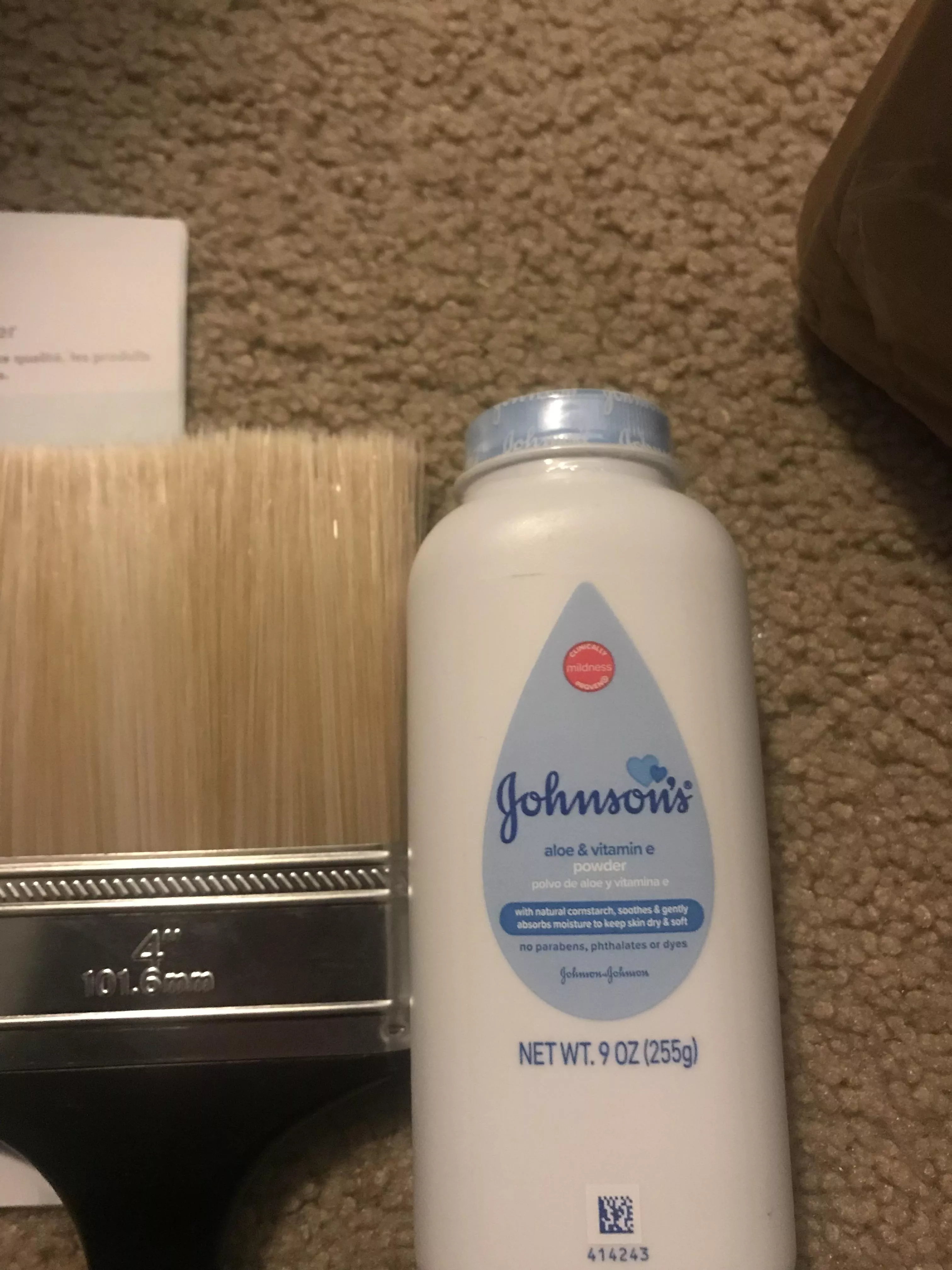 Did I use the right type of powder for my doll? Its skin feels slightly rough.