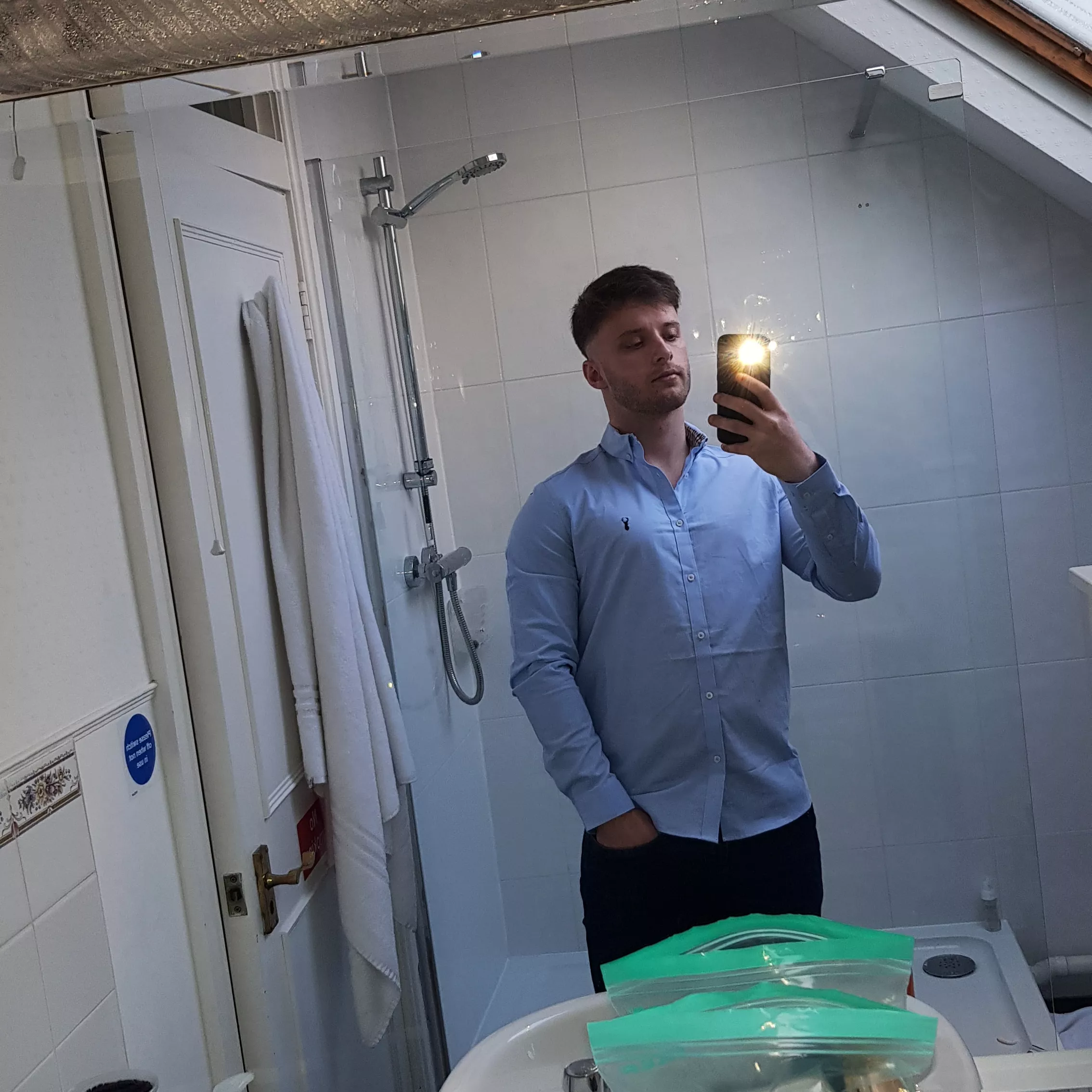 Hows my office attire?